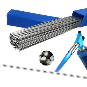 Aluminum Brazing Rods, Aluminum Welding Rods, Welding Sticks, 30pcs Low Melt Welding Rods 716°F-752°F, 2/32"x13" Aluminum Rod, No Flux Required Metal Rods for all Position