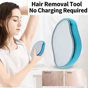 Manual Hair Removal Tool, Body Hair Trimmer, Underarm Trimmer and Facial Hair Remover, Nose Hair Trimmer, Suitable for Legs, Arms, Body, Face, Epilator Facial Hair Removal
