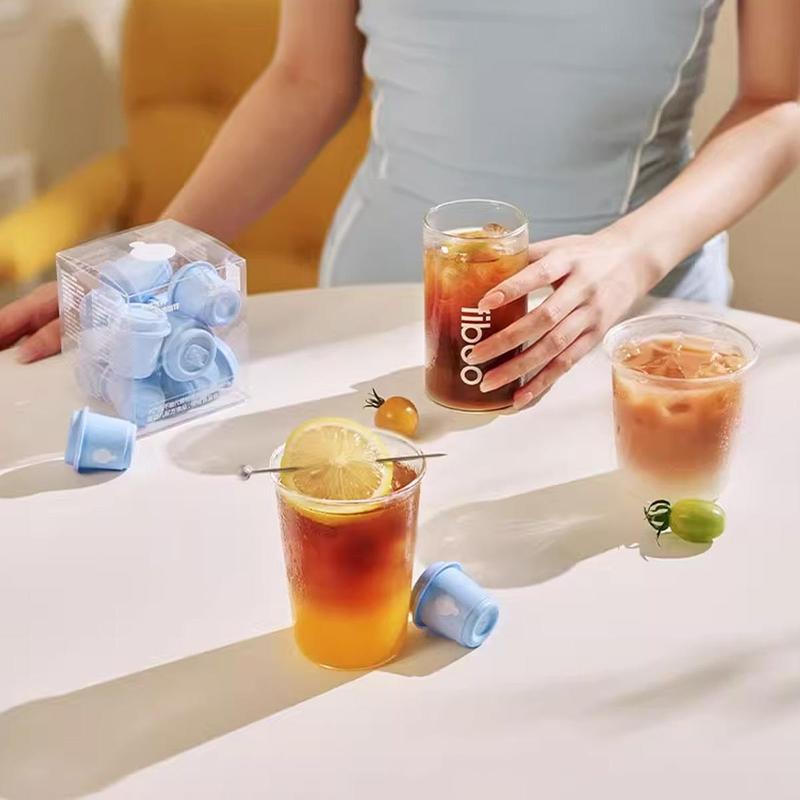 FIBOO Probiotic Coffee Alkaline Black Iced Americano Instant Drink 4g x 10 Cups 200 Billion Active Cultures Sugar-Free