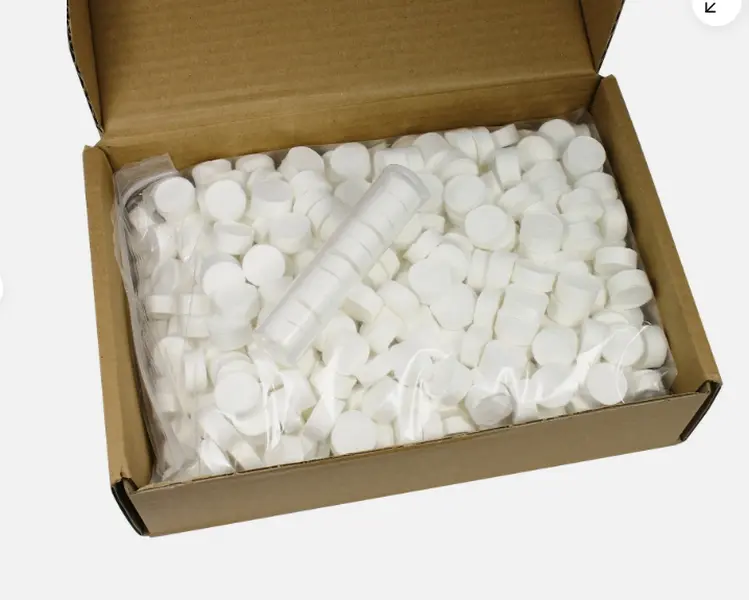 500-Pack Biodegradable Towelette Compressed Towel Tablets - Eco-Friendly Single-Use, Travel-Ready Water-Expandable Coin Tissues for Home Supplies & Travel Needs