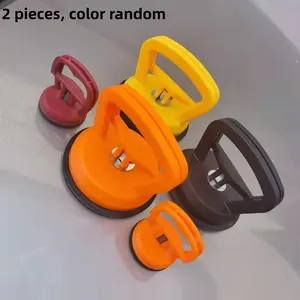 Car Suction Cup Dent Puller, Car Dent Puller, ABS Material Car Suction Cup Dent Puller, Universal Car Repair Tool, Heavy Duty, Handle, Yellow