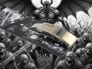 Dark Warrior Power Lever Belt - High-Quality Anime Design for Everyday Wear & Anime Events - Durable & Comfortable Material - Perfect for Fans