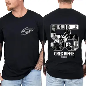 Greg Biffle Tribute In memory Tshirt Hoodie Sweatshirt Unisex Fabric Cotton