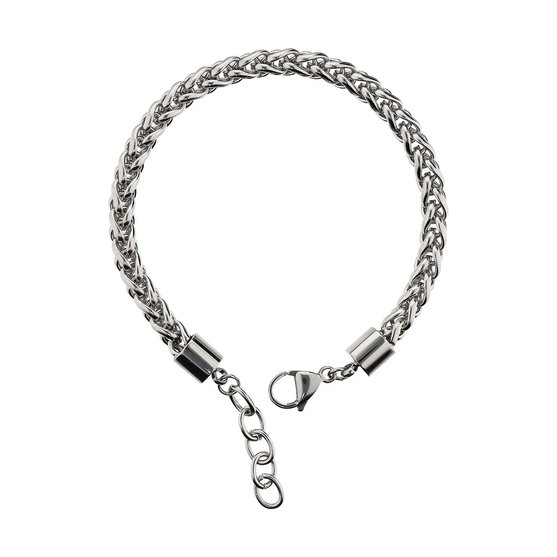 Steel By Design Men's Spiga Chain Bracelet Steel By Design Men's Spiga Chain Bracelet
