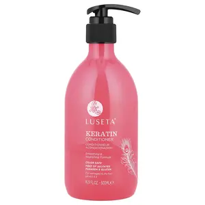 Luseta Beauty Keratin Conditioner, For Damaged & Dry Hair, 16.9 fl oz (500 ml)