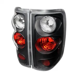 2004-2008 F-150 Styleside Tail Lights (Matte Black Housing/Clear Lens)