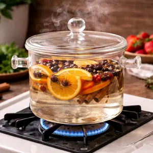 Clear Glass Simmer Pot – Make Your Home Smell Amazing  | Stovetop Potpourri Pot