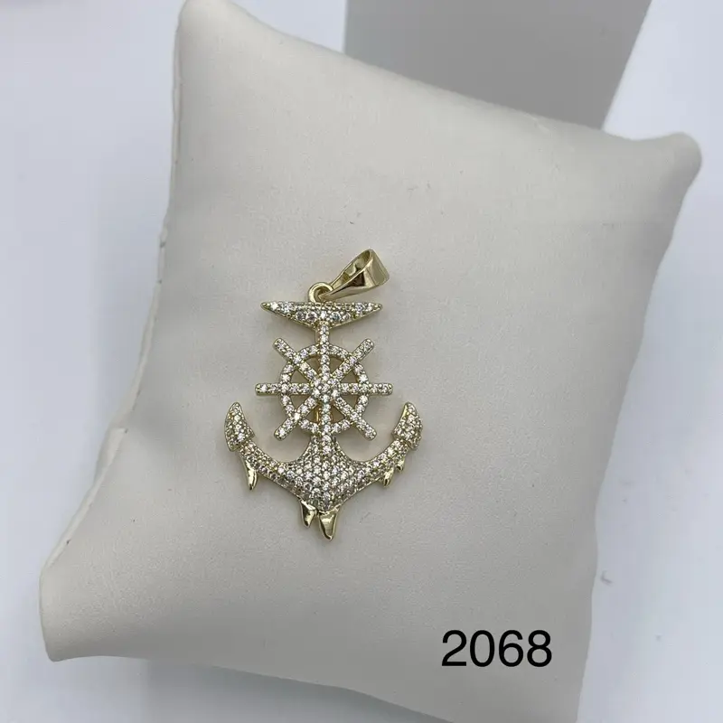 Rodriguezjewelry #2068 anchor pendant