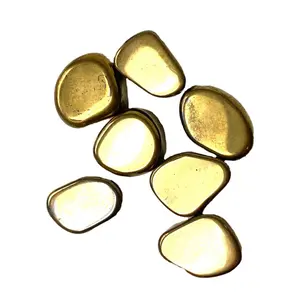 Gold Hematite Tumbled Stone
