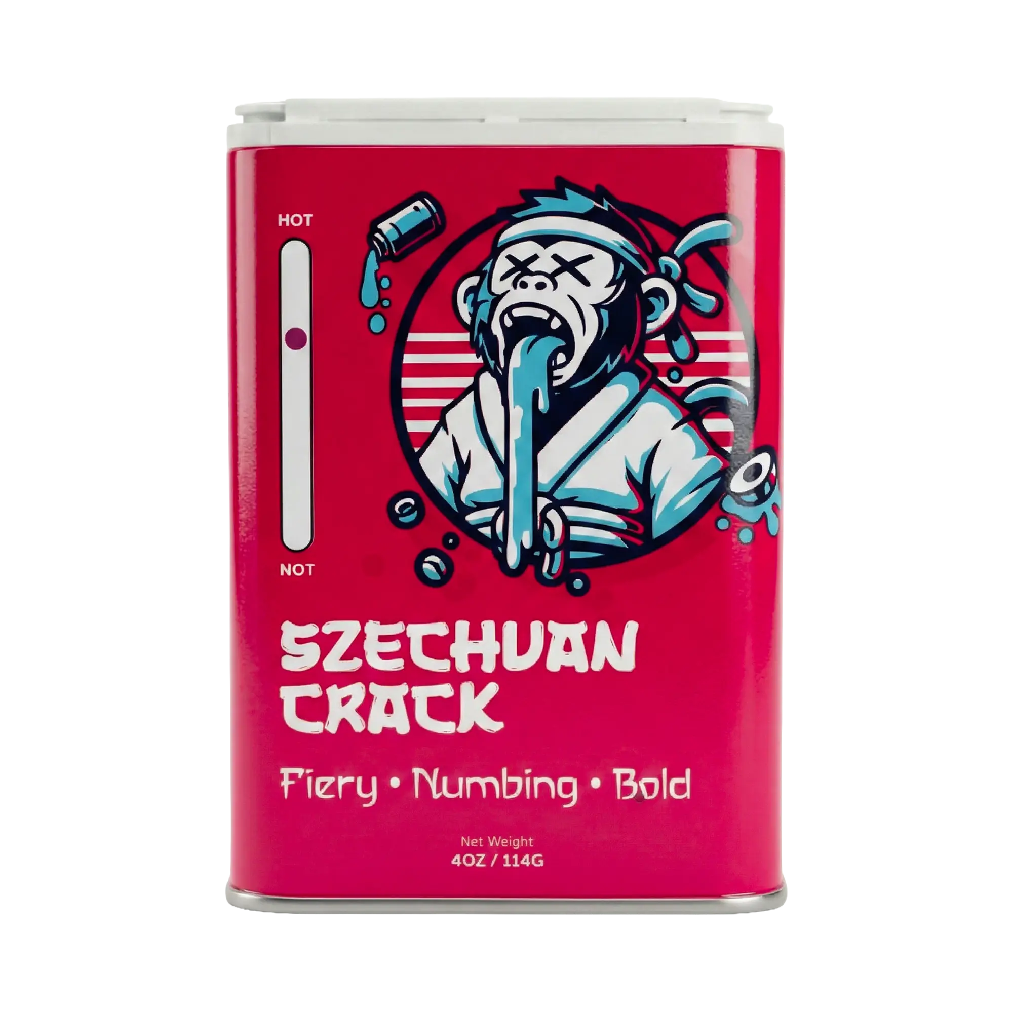 Szechuan Crack Mala Seasoning - Numbing Szechuan Peppercorn and Chili Spice Blend with Garlic, Ginger and Umami - Perfect for Stir Fry, Ramen, Noodles, Dumplings, Wings, Rice Bowls and Popcorn