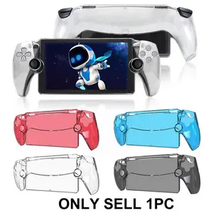 Crystal Case for Playstation Portal Remote Play Ps5 Stream Handheld PC Protection Cover, Durable Protective Shell for Gaming Accessories, Game Console Accessories