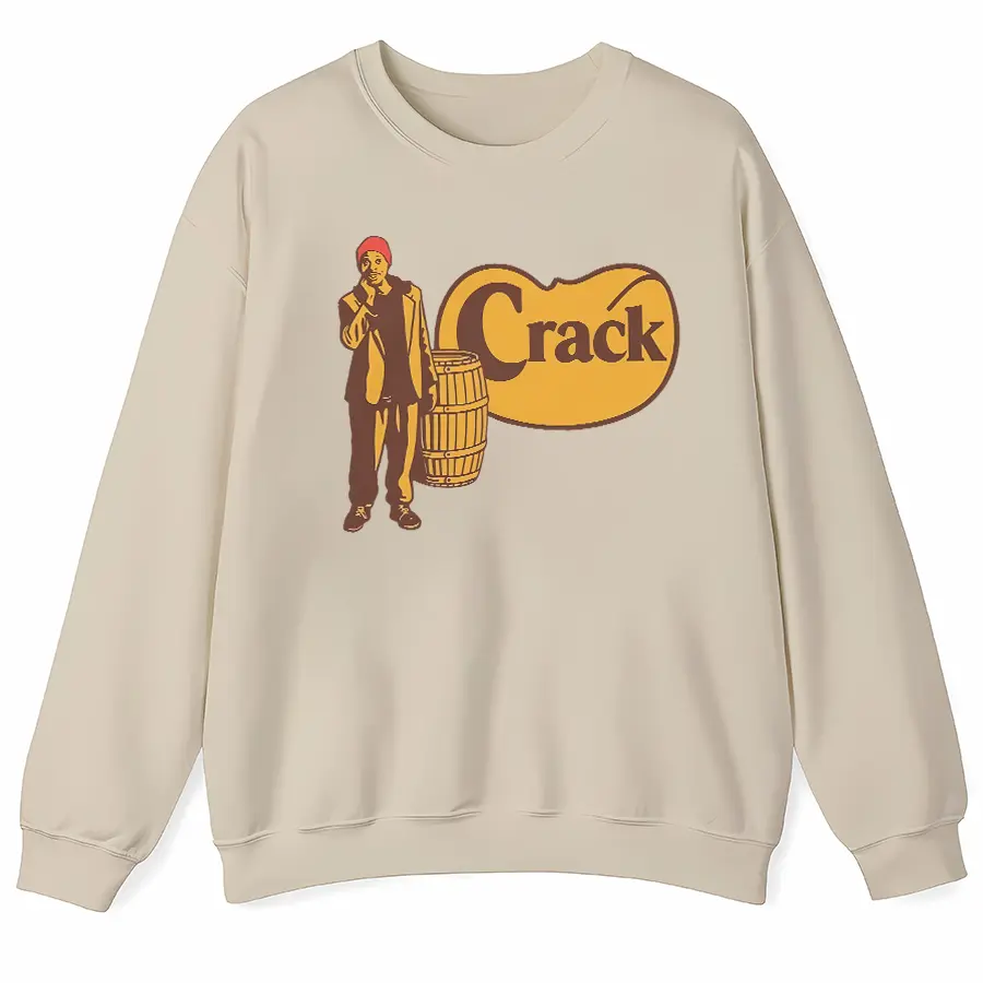 Tyrone Crack Shirt, Funny Cracker Barrel Logo Hoodie, Cracker Barrel Parody Tee