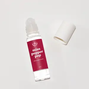 Miss Pepper Pop Roll On Oil - Soda Scented and Fragrant Rollerball Oil for Body Aroma Body Care