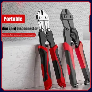Mini Cutting Tool Made of Chrome Vanadium Alloy Steel, Fast and Sharp Operation, Labor Saving Hand Tools for Wire Rope and Bar Cutting
