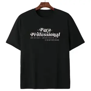 Comfortable Short Sleeve Sweatshirt for Paraprofessionals Teacher Aides and Chaos Coordinators