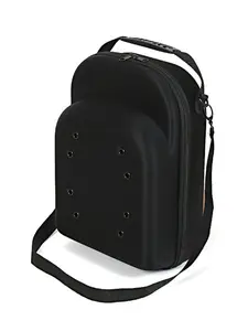 Hard Travel Hat Carry Bag with Shoulder Strap, Lightweight Durable Baseball Cap Storage Box, Holds Up to 6 Hats, Base Case, Space Saving Organizer, Father's Day Gift