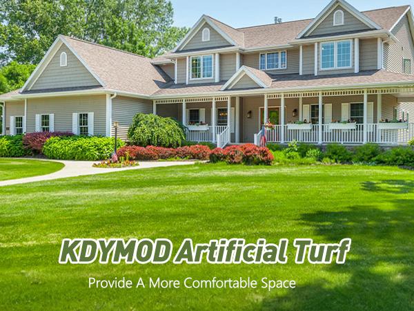 Realistic Artificial Grass Rug Indoor Outdoor Pet-Friendly Dog Grass Mat for Garden Lawn Balcony Patio Backyard Wedding Christmas Decoration Durable & Versatile