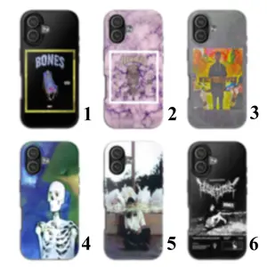 Sesh After Dark – Bones Collection Phonecase  For iPhone 17 16 15 14 13 12 11 XS and Samsung S25 S24 S23 S22 S21