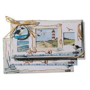 212 MAIN Lissom Design Folded Vertical Notecard - OBZ, Envelopes, Match Tags, Vertical Cards