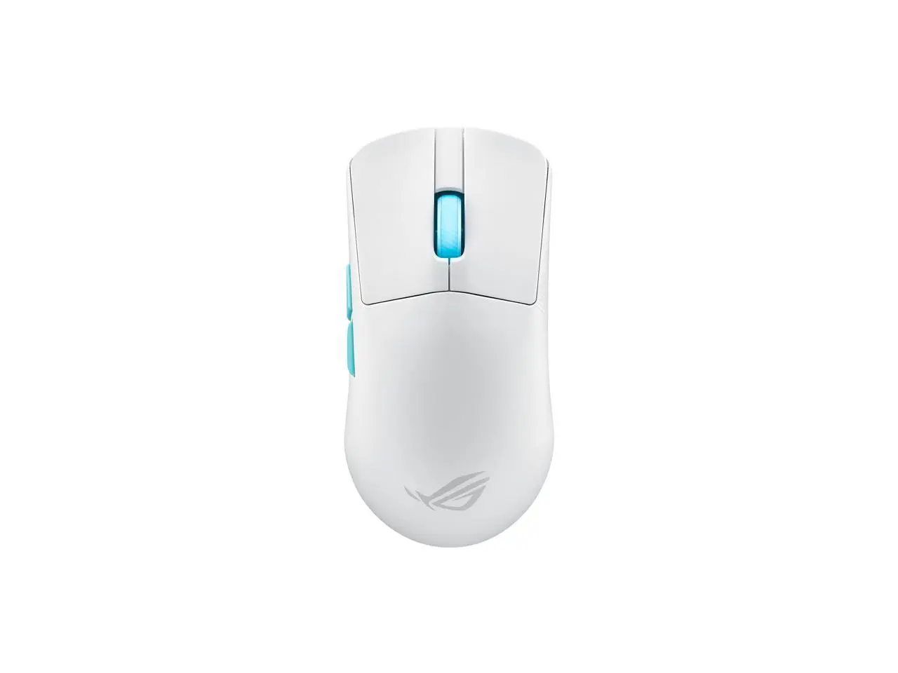 Asus ROG Harpe Ace Aim Lab Edition Gaming Mouse, 54 g Ultra-Lightwieght, Connectivity (2.4GHz RF, Bluetooth, Wired), 36K DPI Sensor, 5 Programmable Buttons, ROG SpeedNova, Esports & FPS Gaming, White