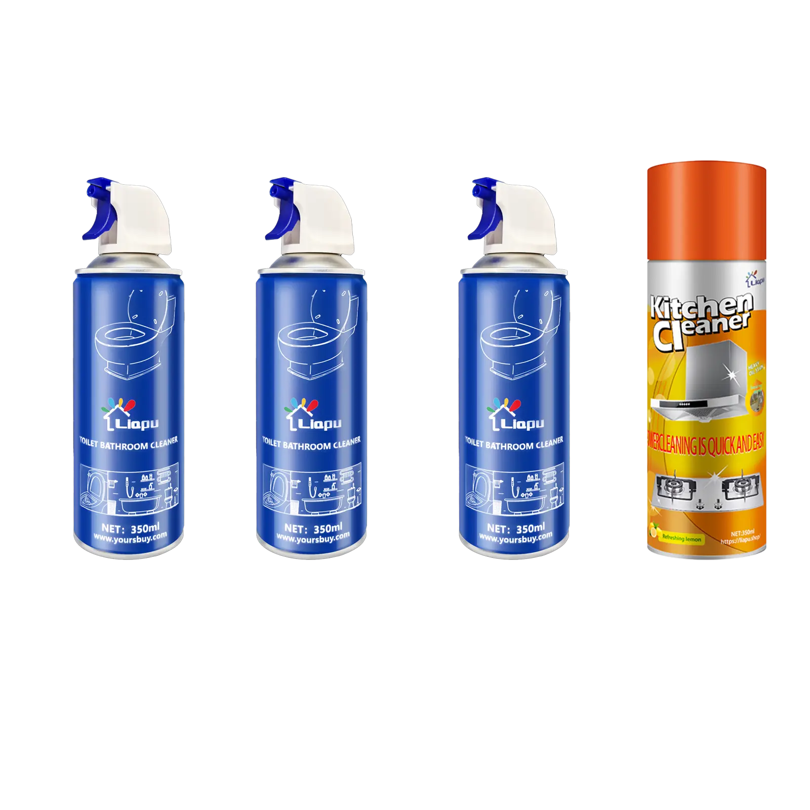 3pc + Kitchen Cleaner