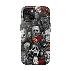 Joker-themed horror movie puzzle phone case – specially designed for iPhone 17, 16, 15, 14, 13.