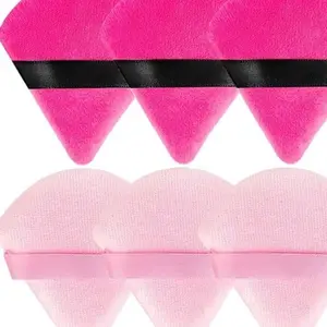 Triangle makeup puff 6 pieces