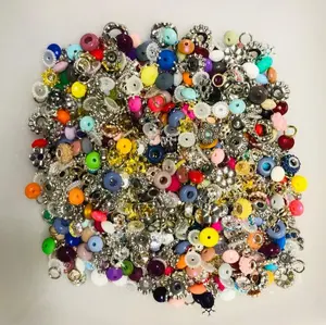 Bead Soup Spacers Only Mix 3mm Large Hole Bead Mixes for Pens Keychains & Other Projects Variety of Styles & Colors