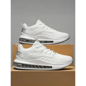 Men's Sporty Sneakers, Comfortable Breathable Design, Durable Rubber Sole, All-Season Wear, Ideal for Running & Daily Use