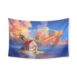 Kane House Dragon Ball Tapestry Funny Tapestries Durable Man Cave Wall Flag for College Dorm Room Decor Outdoor Party Banner Tree Design