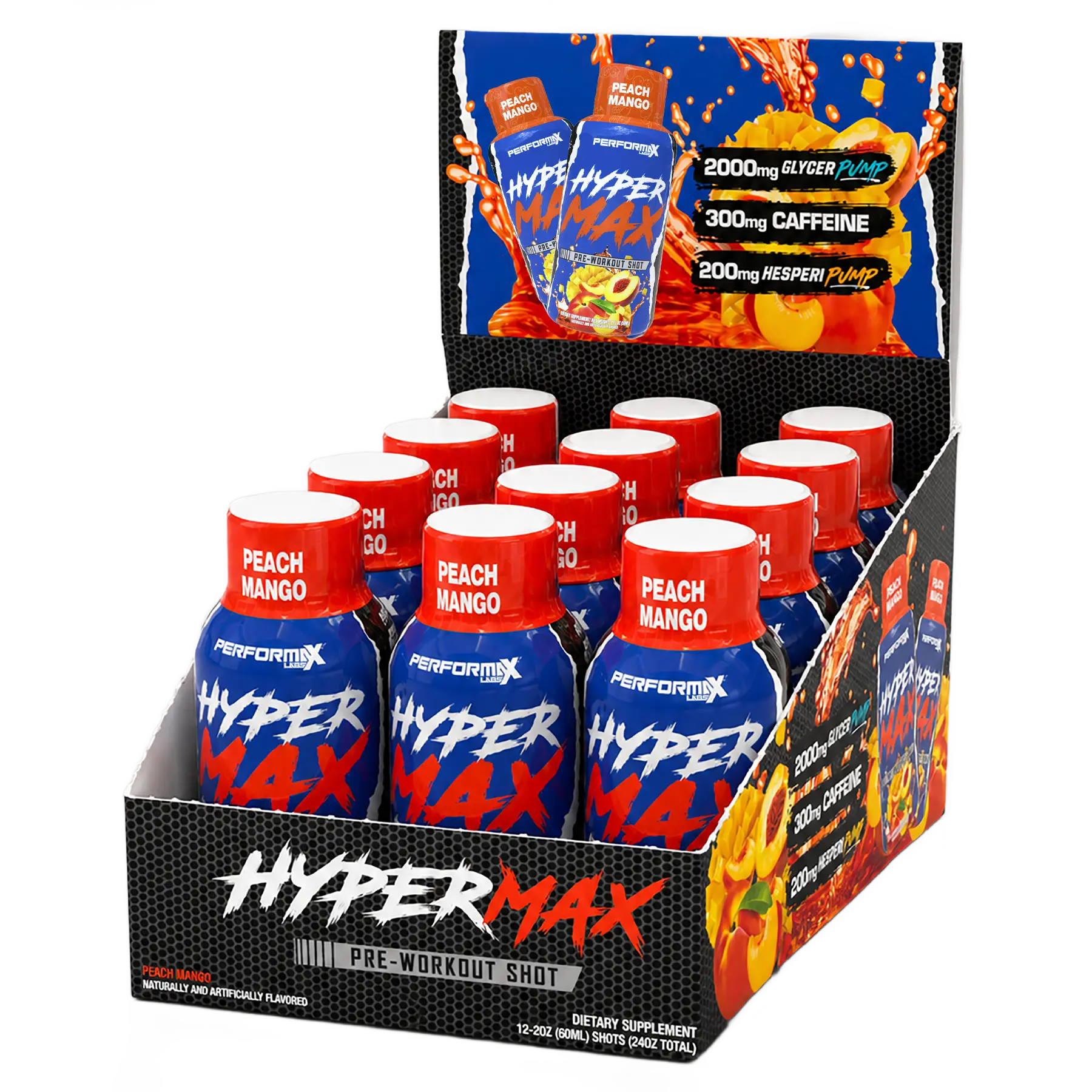 Hyper Max | Pre Workout Shot Case (12ct)