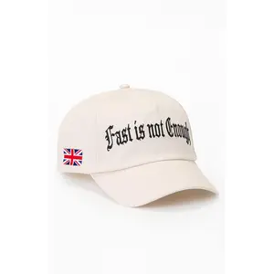 Formula 1 Men's x Pacsun Great Britain Cream Snapback Hat