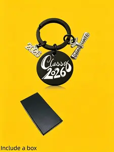 Graduation Gift Stylish Keychain for Her 2026, High School University Graduates, Cute Cartoon Character Design, Perfect Gift for Women