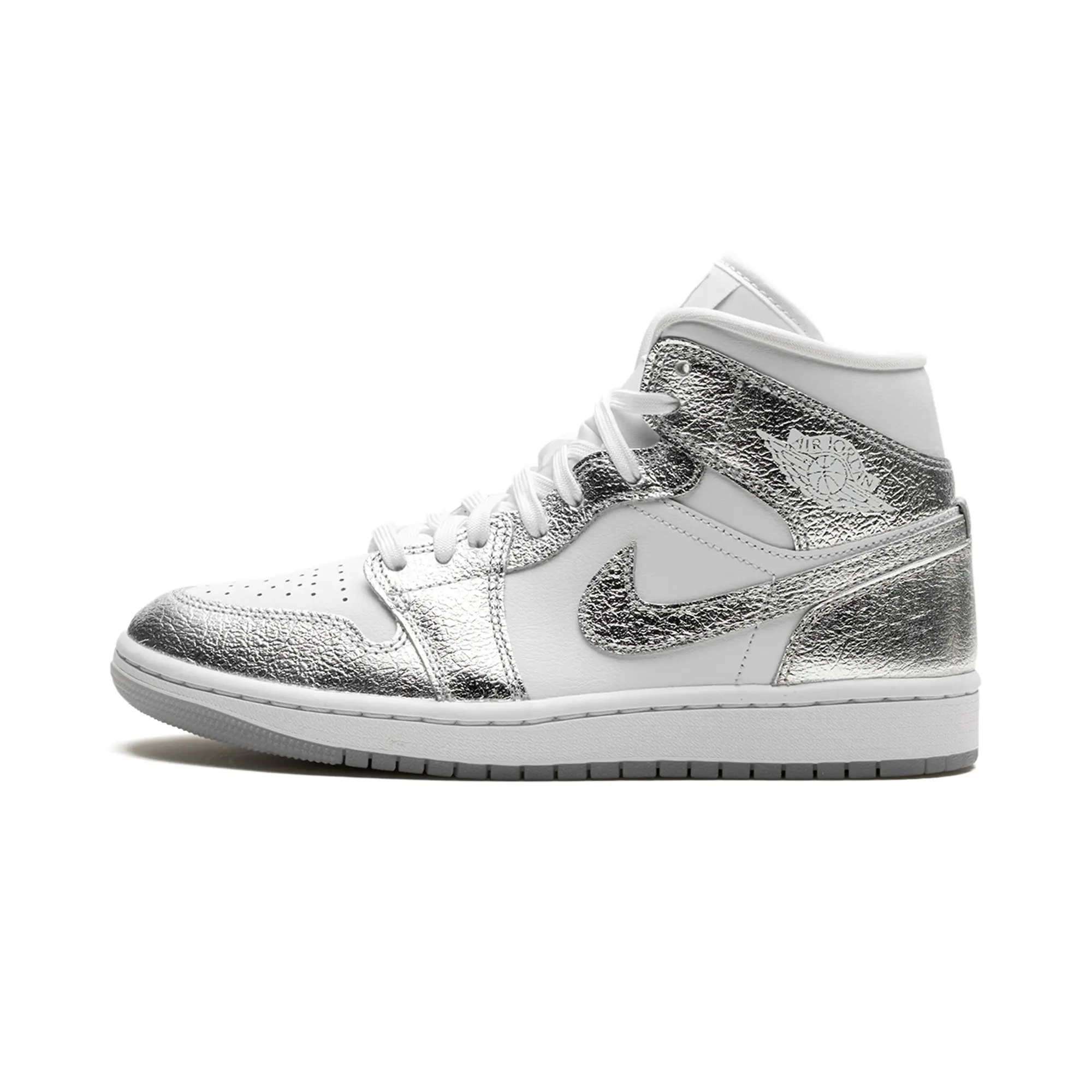 Air Jordan 1 Mid SE WMNS "Metallic Silver" FN5031 100 Air Jordan 1 Mid SE WMNS "Metallic Silver" FN5031 100