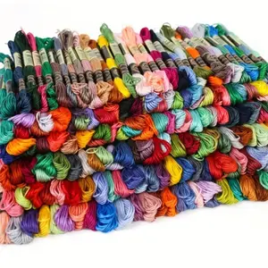 Cross Stitch Floss Thread Set, Multiple Color Options Available, Ideal for Handmade Embroidery Projects, Durable & Vibrant Threads