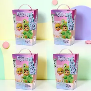 Bra-tz Bra-tziez Plush Keychain, Blind Box Plush Doll, Y2K Bag Charm, Cute Collectible Toy, Kawaii Fashion Plush