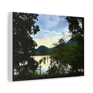 Canvas Print Hidden Mountain View