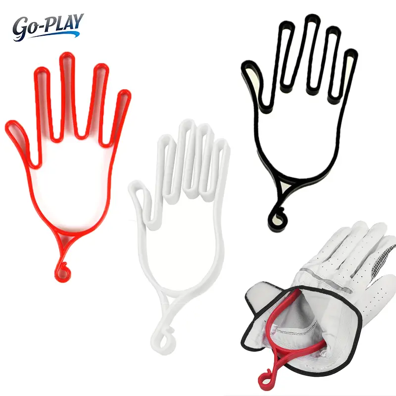 2PCS Golf Glove Stretcher, Plastic Glove Shaper Dryer Holder, Hand Shape Keeper for Golf Gloves, Prevent Wrinkles & Maintain Form, Reusable Sports Glove Drying Tool Accessories