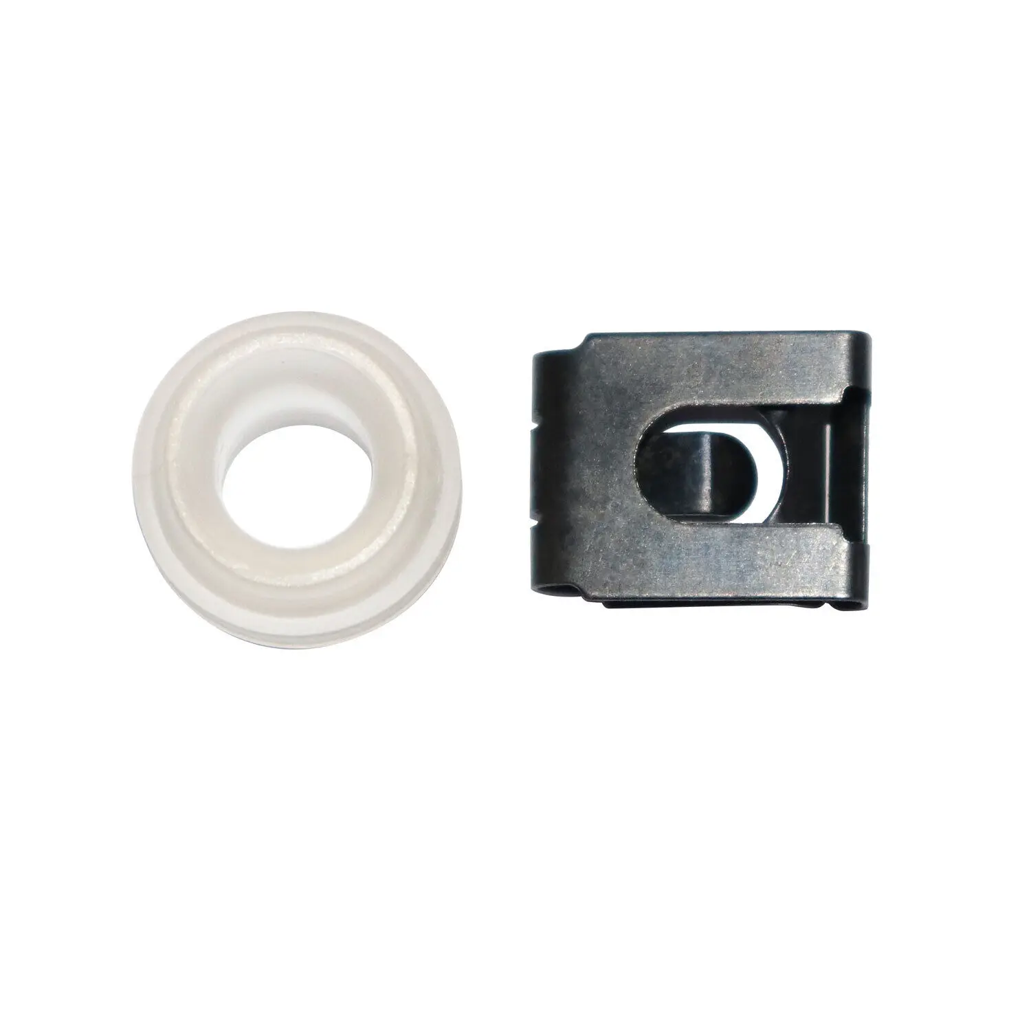 Hard Plastic Shifter Cable Bushing & Shift Linkage Clip Set - 1 Set New Replacement for Mercedes W111, W123 Auto Trans Shift Linkage, 1 Set Shifter Cable Bushing
