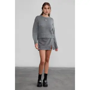 Kelly Ribbed Knit Sweater