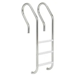 212 MAIN S.R. Smith 50712E 20 in. 3-Step Parallel Look IG Pool Ladder, Outdoor Aquatic Fitness Equipment, Easy Setup Pool Accessory