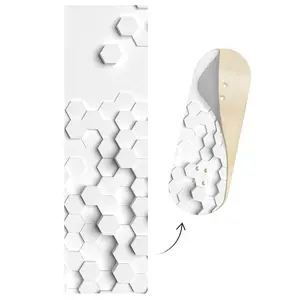 Limited Edition "Raised Hexagons" Deck Graphic Wrap - 35mm x 110mm