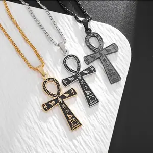 Unisex Egyptian Ankh Cross Necklace made with High-Quality Materials