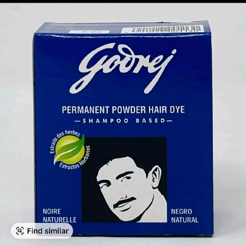Godrej Permanent  Power Hair Dye- Natural Black (Shampoo Based)
