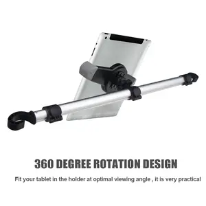 360 Degree Rotation Holder For Tablet PC Auto Car Seat Tablet Headrest Holder Car Back Seat Mount Stand Holder For 7-11 Inch