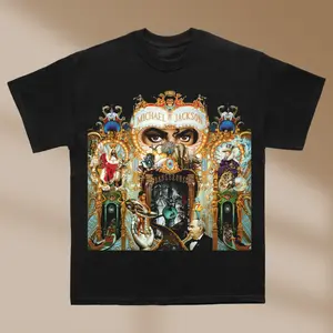 Dangerous Album T-Shirt, Michael Jackson Shirt, King Of Pop Merch, MJ Tour Shirt