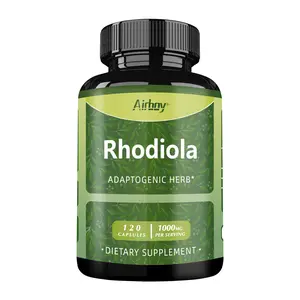 AIRBOY Rhodiola Rosea Root Capsules 1000mg Highly Absorbable Formula Supports Body Balance and Vitality