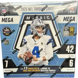 2025 Mosaic Mega Box NFL Trading Cards