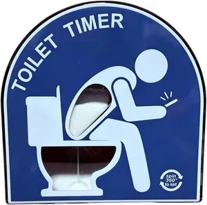 Toilet Timer 5 Minute Sand Timer - Funny Bathroom Timer for Faster Potty Training & Healthy Habits