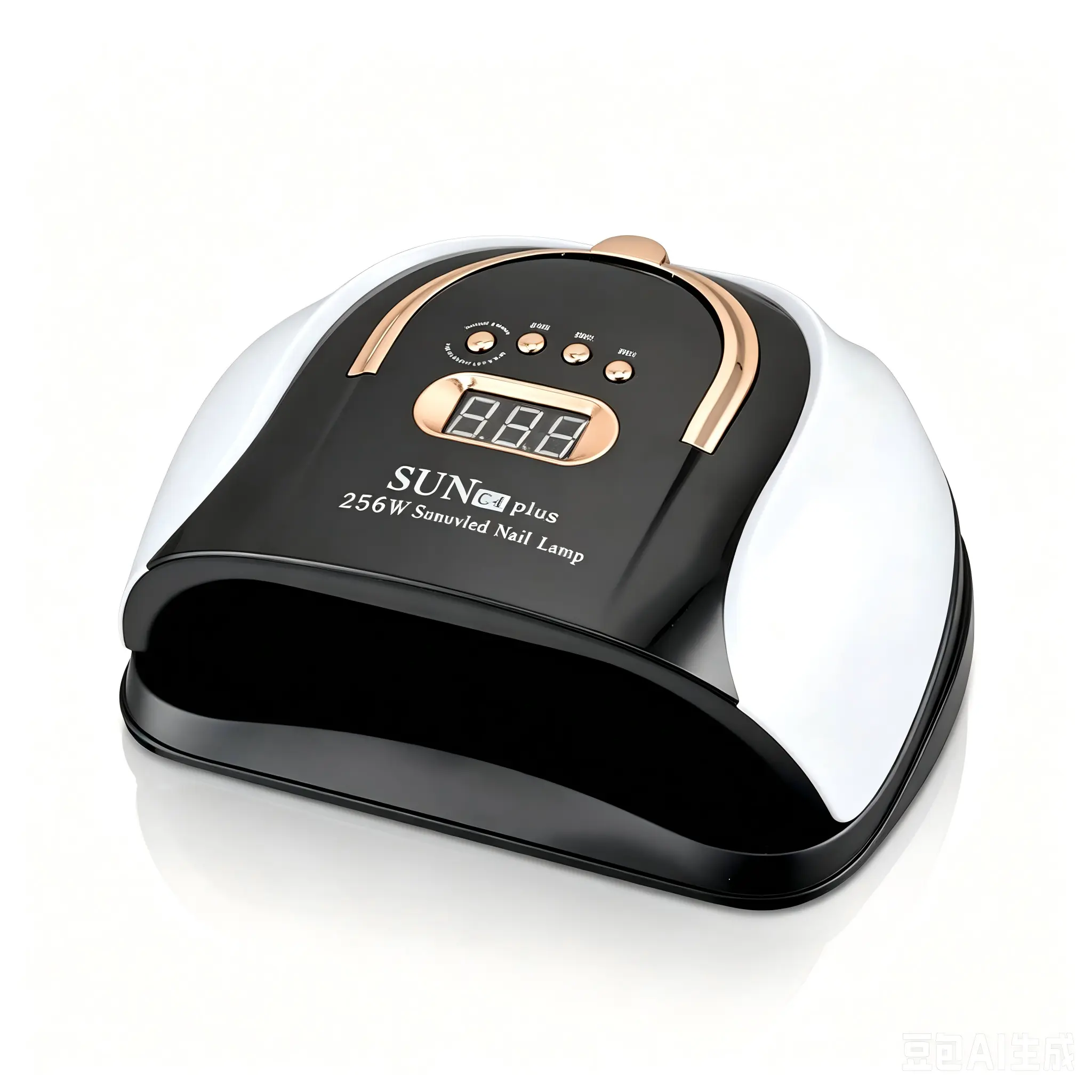 2026 UV Nail Lamp 256W, UV Led Nail Lamp with 4 Timers Smart Sensor 30 LED Beads, Removable Magnetic Base Ambient light curing gel nail polish, mirrored base, nail art tools and accessories for salons. Diy Manicure Diy Nails